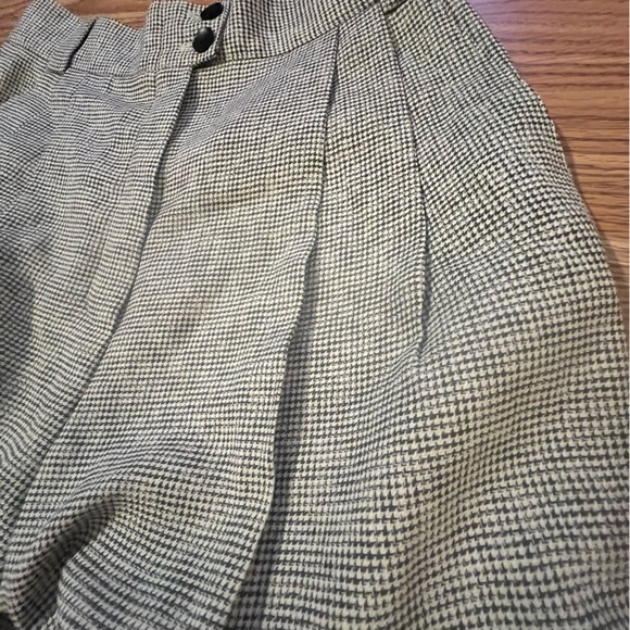 Vintage ESCADA Gray Pleated High Waisted Wool Pants Womens USA 6 / 38 - Picture 11 of 11